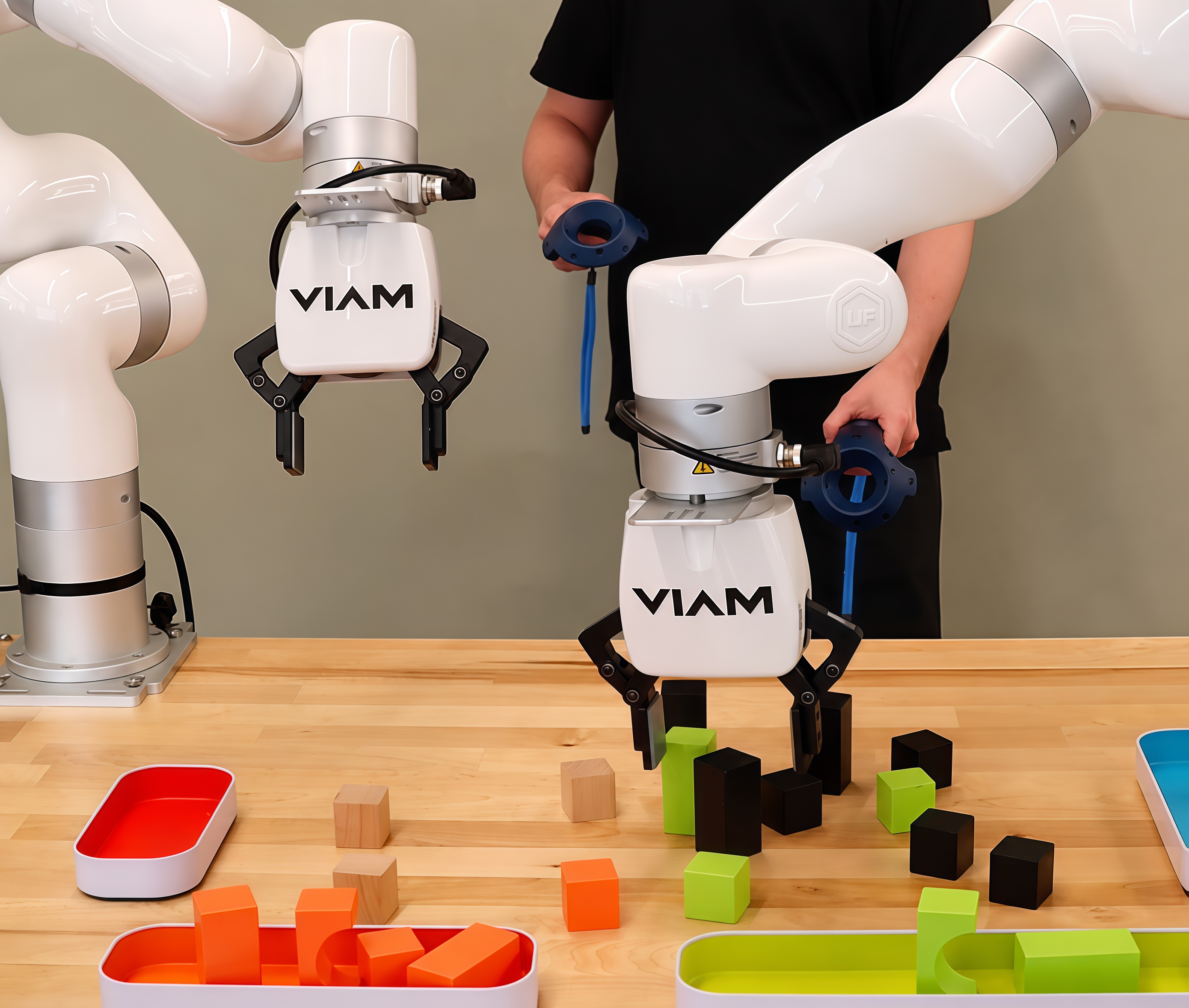 Dual-Arm VR Teleoperation