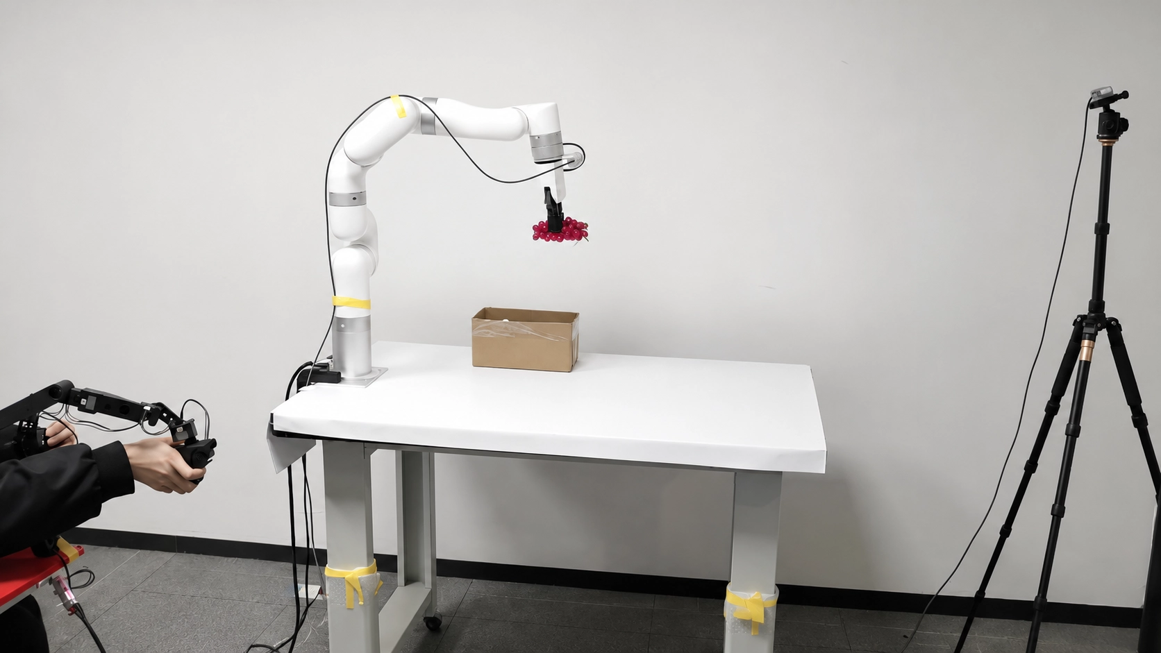 UFACTORY xArm 7 Imitation Learning with LeRobot ACT: 80 Gello Teleop Episodes, 500k training steps