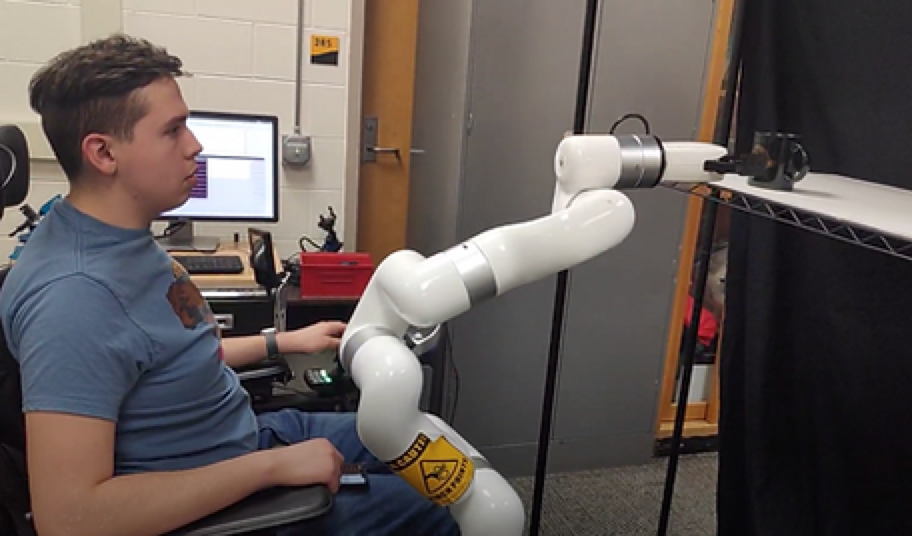 Robot arm for bionic robot research